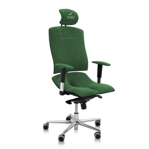 Ergonomická židle Ásana Alcantara line Eukalyptus